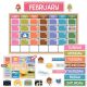Fairy Tale Forest Calendar Bulletin Board Set