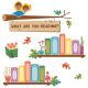 What Are You Reading? Dry-Erase Bulletin Board Set