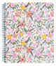 Wild Blooms Large Notebook