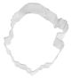 Santa Face Cookie Cutter 3.75