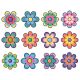 Jumbo Flowers Cutouts