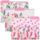 Pink Poppy File Folder Set of 9