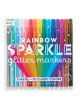 Rainbow Sparkle Glitter Markers Set of 15