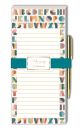 Modern Teacher Alphabet Magnetic List Pad With Pen