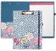 Mosaic Floral Clipboard Folio