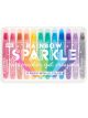 Rainbow Sparkle Metallic Watercolor Gel Crayons 12pc