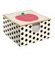 Classy Teacher Apple Memo Box with Pen