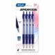 Spencer Blue Retractable Pen w/ Cushion Grip