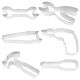 Tools Cookie Cutter Set 6pc