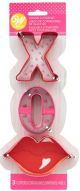 Wilton XOXO Lips Cutter Set