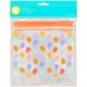 Colorful Easter Eggs Clear Resealable Spring Treat Bags 20ct