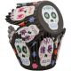 Day of the Dead Paper Halloween Cupcake Liners, 24ct