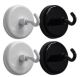 Black and White Magnetic Hooks