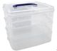 Clear Stackable Storage Containers