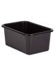 Black Small Plastic Storage Bin