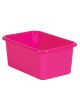 Pink Small Plastic Storage Bin