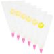 Wilton All-In-One Disposable Decorating Bags with 1M Open Star Tips 6pc