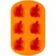 Wilton Halloween Jack-O-Lantern Silicone Mold 6-Cavity