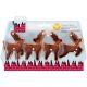 Wilton Reindeer Cookie Cutter Set, 4-Piece