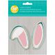 Wilton Easter Bunny Ears Cookie Cutter Set 2pc