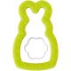 Wilton Comfort-Grip Cottontail & Easter Bunny Cookie Cutter Set, 2pc