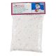 Christmas Solid White Snowflaks Iridescent 3oz