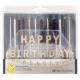 Wilton Metallic Birthday Candle Set 25pc