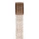 2.5 inch Frayed Edge Natural Burlap Ribbon, 10 yards