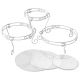 Wilton White Scrolled Cake and Dessert Stand Set 15pc