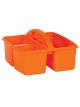 Orange Plastic Storage Caddies