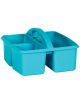 Teal Plastic Storage Caddies