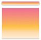 Pink and Orange Color Wash Straight Border Trim