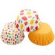 Wilton Large Polka Dot, Small Polka Dot and Yellow Standard Baking Cups, 75-Coun