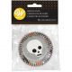 Wilton Halloween Cute Skull Cupcake Liners 75ct