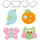 Cutie Flutter Friends Cookie Cutter 4pc