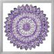 Zendazzle Lilac Mandala Picture Kit 10x10