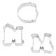 MOM Cookie Cutter Set 3pc