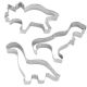 Dino Cookie Cutter Set 3pc