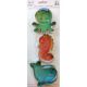 Sea Critter Cookie Cutter Set 3pc