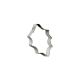 Holly Leaf Mini Cookie Cutter 1.75