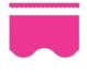 Hot Pink Scalloped Border Trim