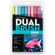 Tombow Tropical Dual Brush Pen Art Markers 10pc