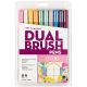 Tombow Cottage Dual Brush Pen Art Markers 10pc