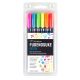 Tombow Fudenosuke Neon Brush Pen Set 6pc