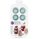 Wilton Round Silicone Shot Glass Mold, 8-Cavity