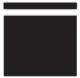 Black Straight Border Trim