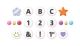 Friendship Beads Circle Letters