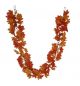Red & Oraneg Maple Leaf Sparkle Garland 6ft