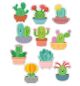 Happy Cactus Crew Accents