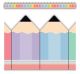 Cool for School Pencils Die-Cut Border Trim
